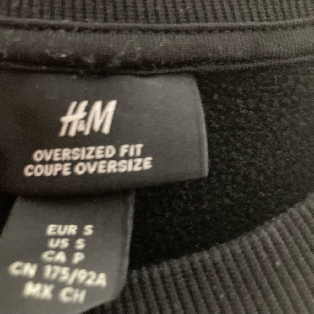 H&M hoodie black